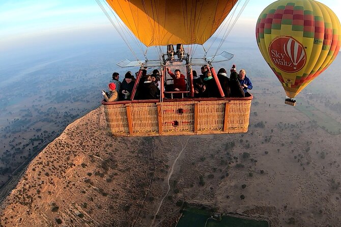 SkyWaltz Hot Air Balloon Safari - Rising over Jaipur before the heat