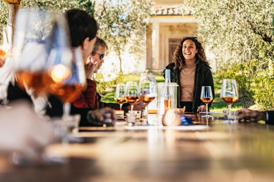 SMALL GROUP Tuscany Wine Tasting Safaris with Lunch / Dinner - Lunch at a Tuscan winery restaurant