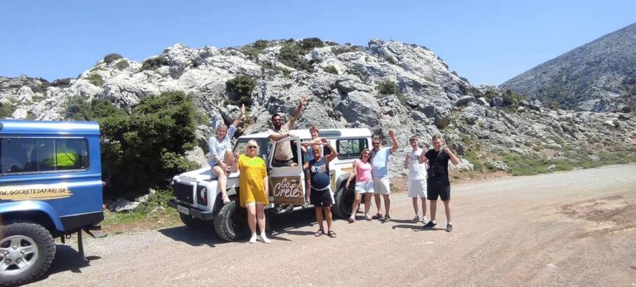 South Crete: Sarakinas Gorge Hike, Swim & Jeep Safari - Selakano Forest and the mountain road