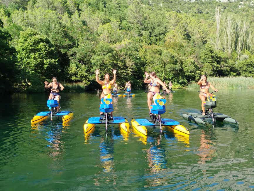 Split/Omiš: Cetina River Water Bike Safari - Ivan, Dino, and the welcome