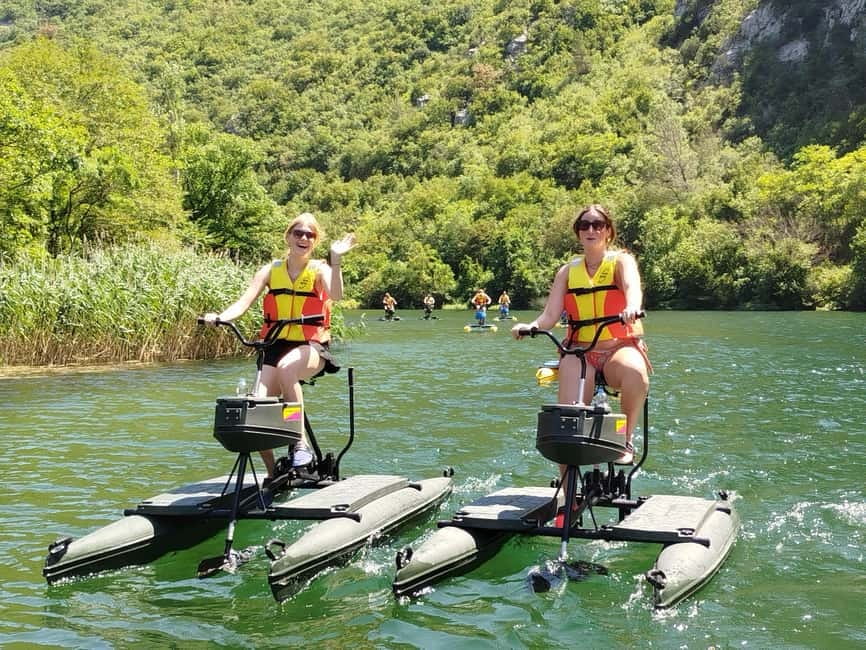 Split/Omiš: Cetina River Water Bike Safari - Starting 5 km from Omiš