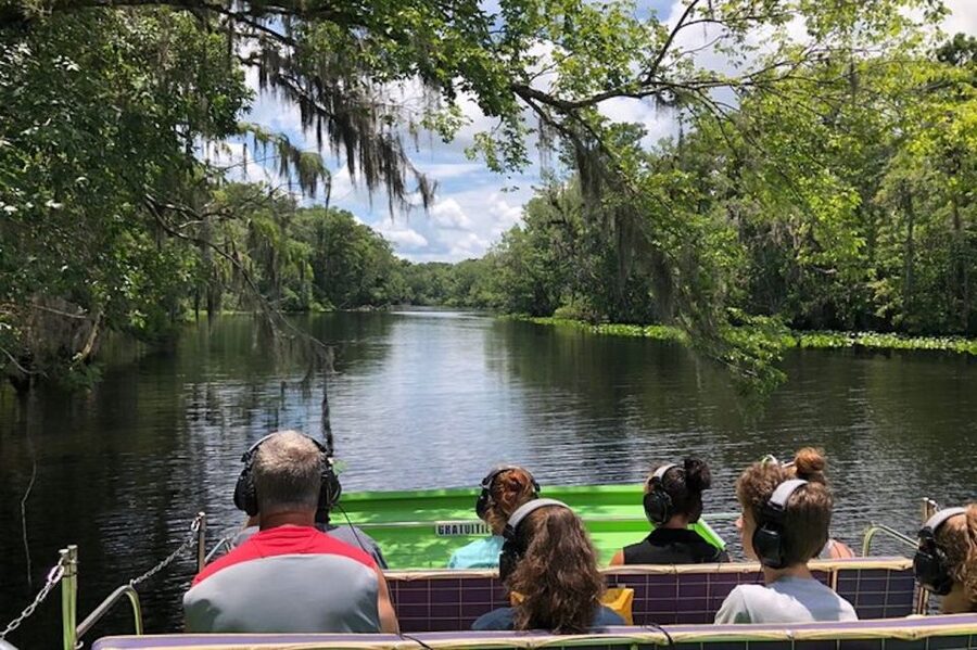 St. Augustine: St. Johns River Airboat Safari with a Guide - Leaving Trout Creek Marina for the St. Johns River