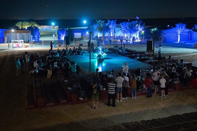 Standard Desert Safari, camel ride, BBQ Dinner, Belly Dance Show, Pick & Drop - Three shows after dinner