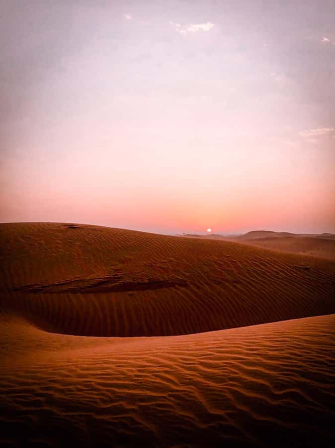 Sunrise Desert Safari - Abu Dhabi - Leaving Abu Dhabi before dawn