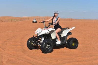 Sunset Desert Safari Quad bike Camel ride Sand Board & BBQ Dinner