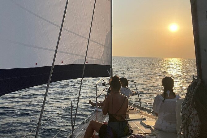 Sunset Sail Cruise to Rhenia, Mykonos Beach Safari, Dinner&Drinks - A Greek buffet served on board
