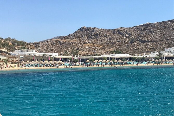 Sunset Sail Cruise to Rhenia, Mykonos Beach Safari, Dinner&Drinks - The return sail and sunset over the Aegean