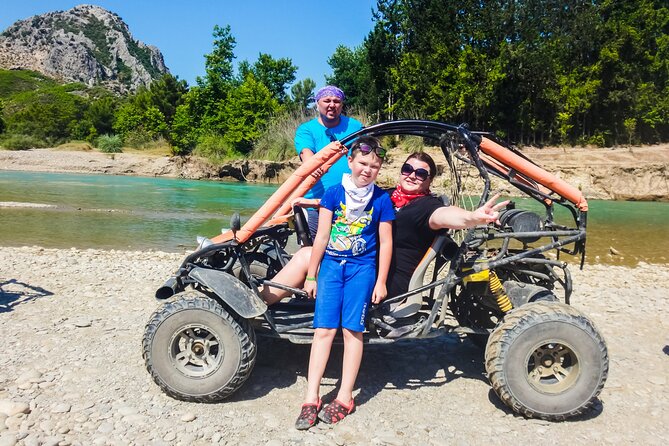 Super Combo Rafting, Jeep Safari, Quad/Buggy & Zipline f/Kemer - Lunch, photographs, and the short zipline