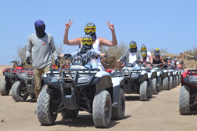 Super Safari ATV, Drive Buggy Car, Camel Ride, Bedouin Dinner, Show-Hurghada - A seven-hour desert day from Hurghada