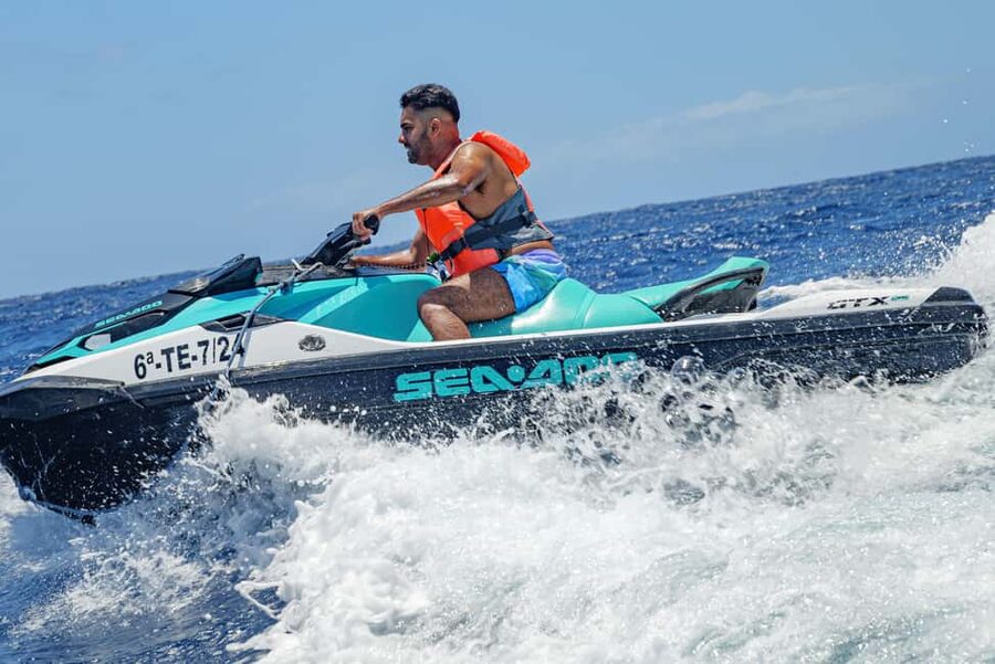 Tenerife: Jet Ski Ocean Safari with Optional Transfer - Riding the Atlantic from Las Galletas