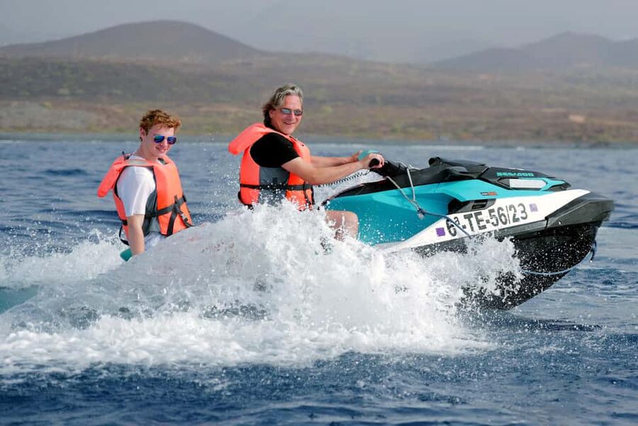 Tenerife: Jet Ski Ocean Safari with Optional Transfer - The Las Galletas launch point