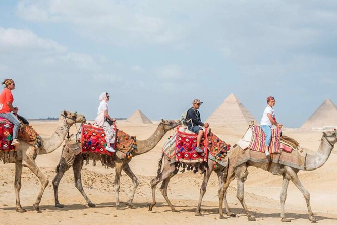 Top Tour Giza Pyramids ,Sphinx ,camel ride and ATV safari - Khufu, Khafre, and Menkaure in one sweep