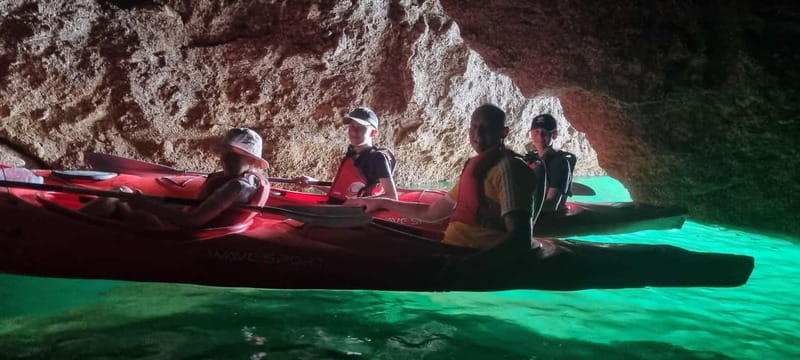 Torquay: Guided Wildlife, Bushcraft, Sea Cave Kayak Safari - A secluded beach with fossils and a fire