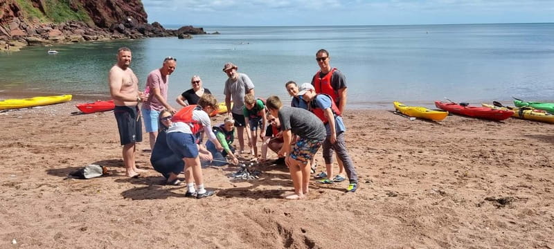 Torquay: Guided Wildlife, Bushcraft, Sea Cave Kayak Safari - Weather, waves, and the limits of the route