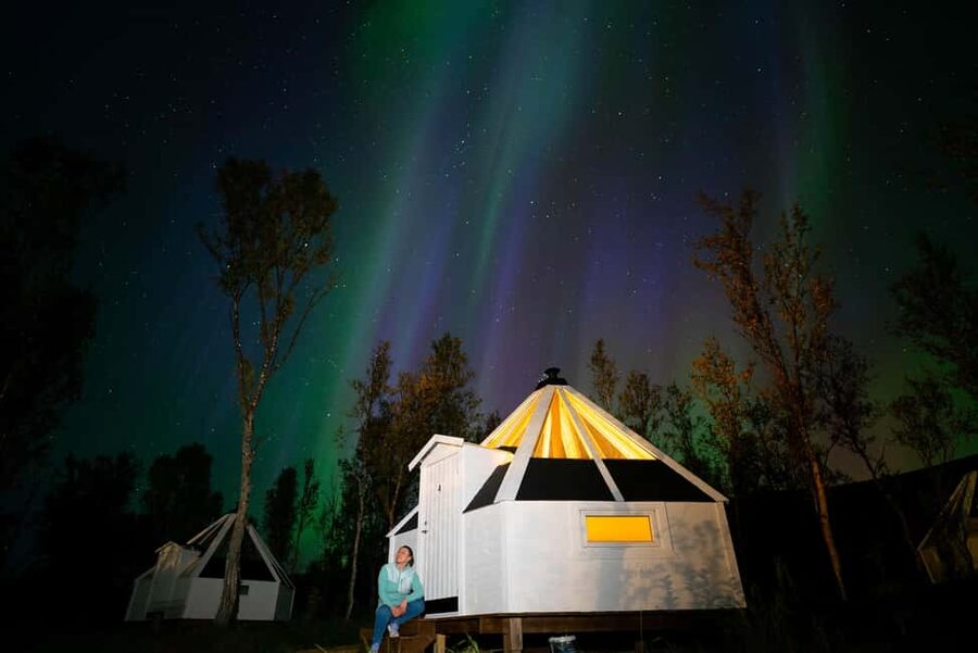 Tromsø: Snowmobile Safari with Aurora Crystal Lavvo Stay - The morning return to Tromsø