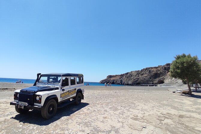 Trypiti beach and gorge Jeep Safari - Messara gives you the wide view