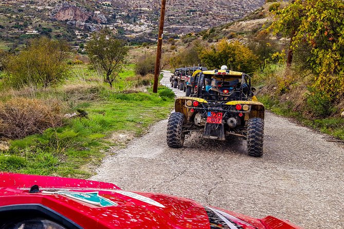 Village & Mountain Buggy Safari in Paphos - Mandria combines farm tracks with a simple beach stop