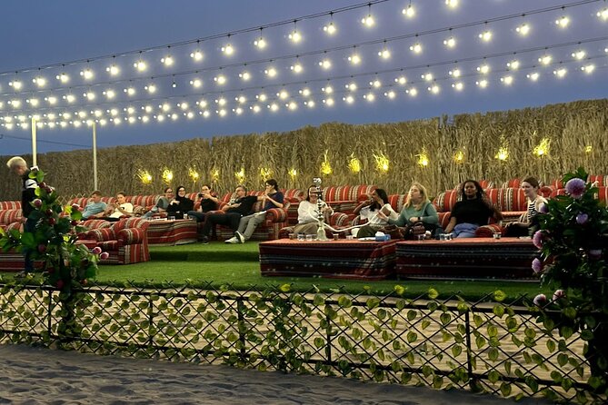 VIP Desert Safari Abu Dhabi with Private Seating Area - Dinner under the stars