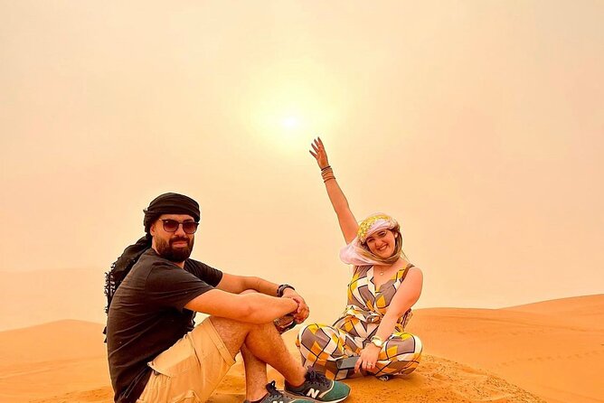 VIP Dubai Desert Safari with Quadbike,Sandboarding & BBQ dinner - BBQ dinner, drinks, and live shows